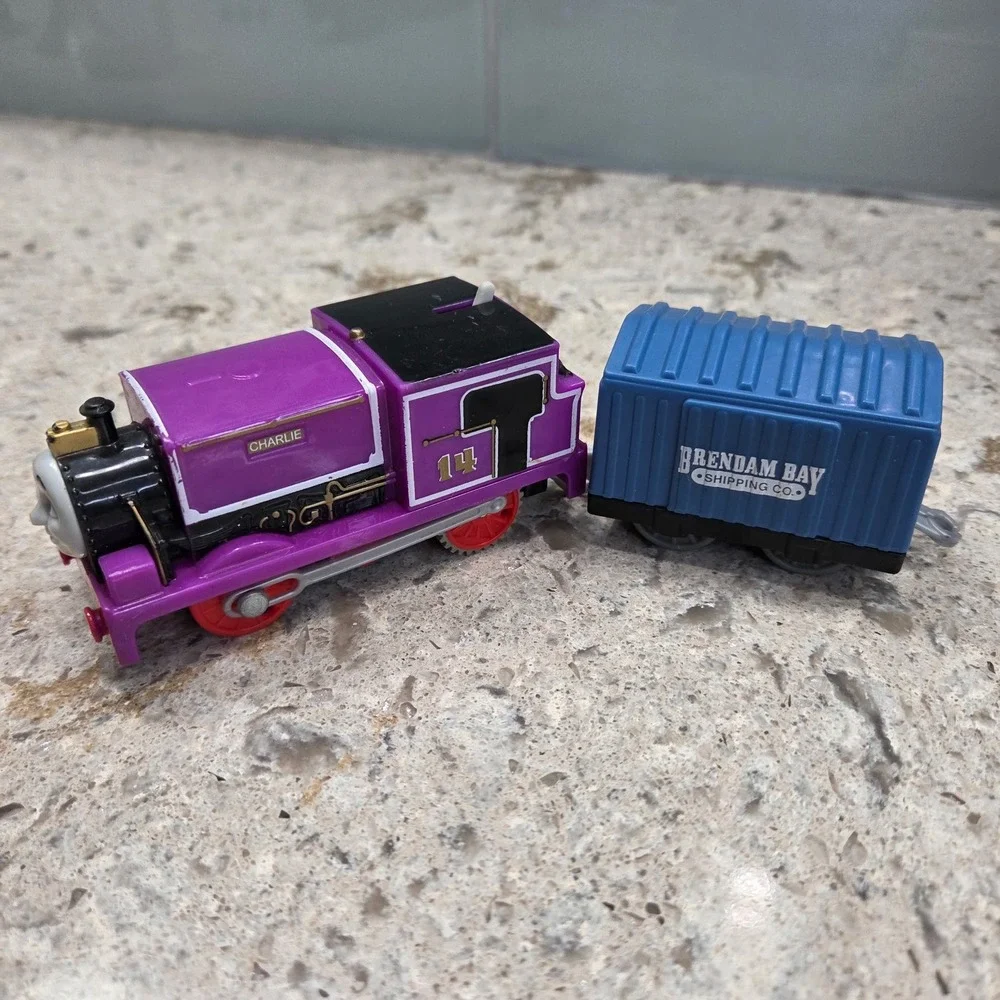 Thomas & Friends TrackMaster Charlie Working Motorized‎ Engine Purple Train 14
